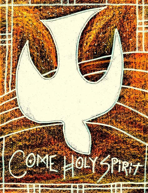 Come Holy Spirit Pentecost Clip Art For Worship Bulletin