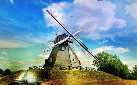 Windmill Wallpaper 1680x1050 56271