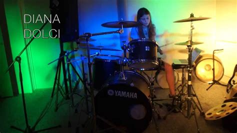 Diana Dolci Playing Feeling Good By Muse ︎ Drum Cover Youtube