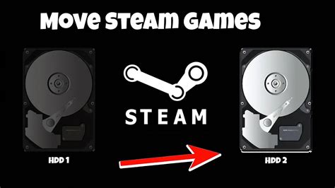How To Move Steam Games To Different Hard Drives New Youtube