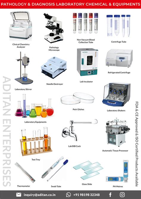 Pathology And Diagnosis Laboratory Chemicals And Equipments Aditan