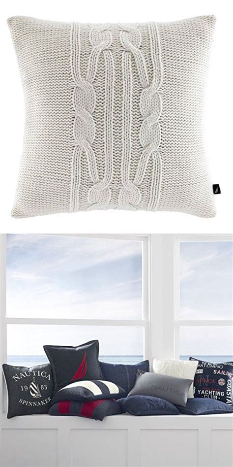 Discover nautica, a global lifestyle brand that reimagines nautical style, at dillard's. Nautica Seaward Square Pillow, 16 x 16", Ivory | Pillows ...