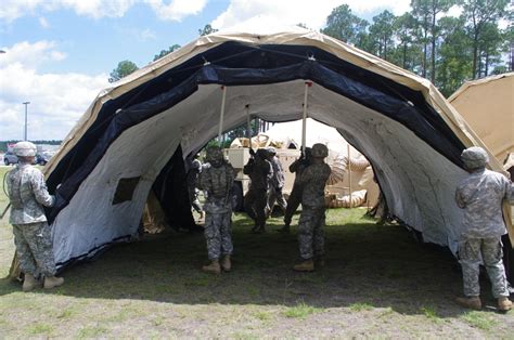 42nd Fibs Training Is In Tents Article The United States Army