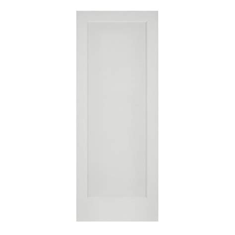 Trimlite 28 X 80 Primed 1 Panel Interior Flat Panel Door With Ovolo