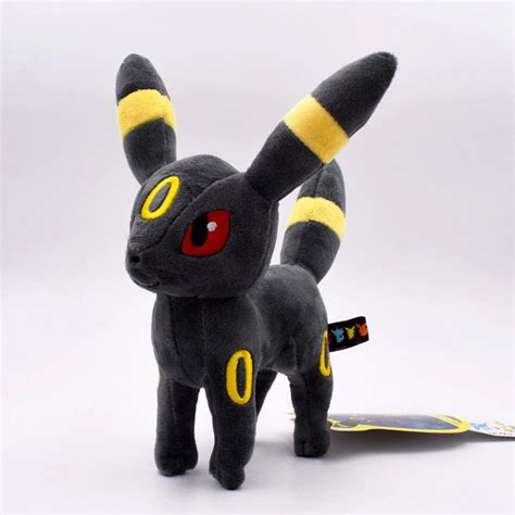 Pokemon Standing Shiny Umbreon Animal Stuffed Plush Quality Etsy