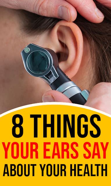 8 Things Your Ears Say About Your Health