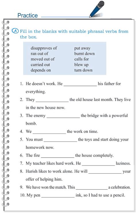 Continuous with no difference in meaning. Grade 5 Grammar Lesson 15 Phrasal verbs (3) | Grade 5 ...
