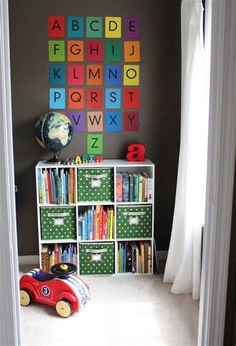 25 Creative Alphabet Wall Displays Toddler Room Toddler Bedroom