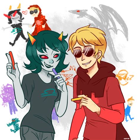 pin on dave and terezi
