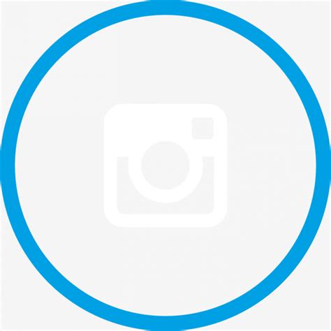 Instagram Circle Png Blue Circle Outline Home Instagram Clip Black And Transparent Png