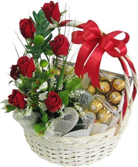 Flowers and chocolates for birthday: Get Well Soon