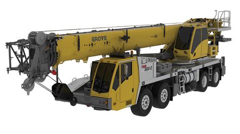 Grove Tms800 2 Truck Mounted Cranes