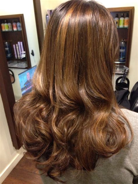 Kennidi's cornrows ( 6 straight back ). Brunette balayage and Haircut by Dean Anthony Salon+Spa in ...