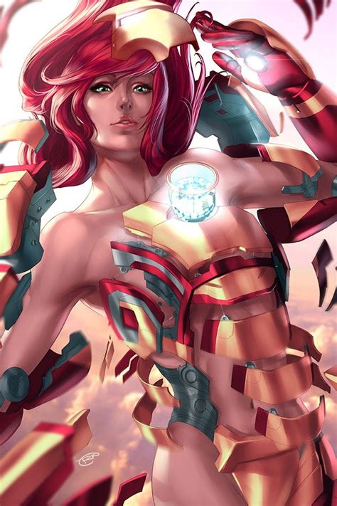 Mspotts Refitted By Artipelago On Deviantart Marvel Girls Iron Woman Comics Girls