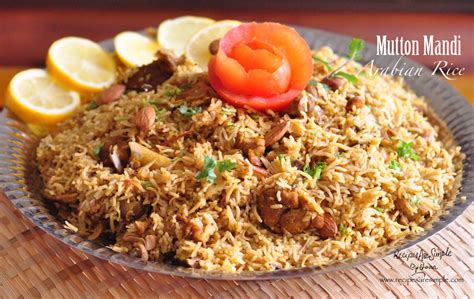 Mutton Mandi Rice Arabian Fragrant Rice With Mutton