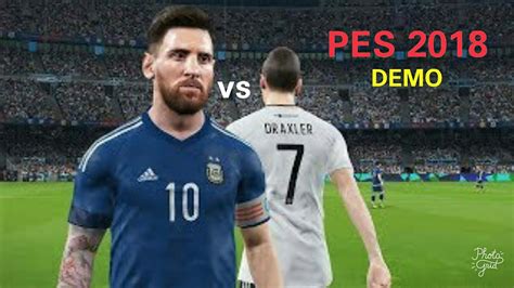 Internet archive html5 uploader 1.6.4. Argentina vs Alemania - PES 2018 Demo Gameplay - YouTube