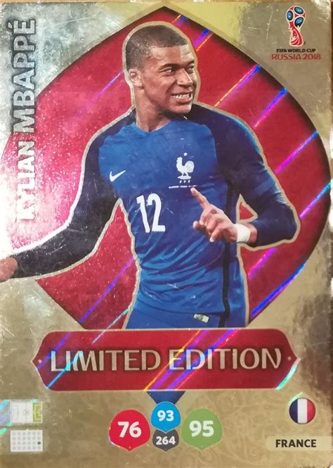 See the profile of france football player kylian mbappe. Kylian Mbappé - France - Russia 2018 : FIFA World Cup Adrenalyn XL card LE-KM
