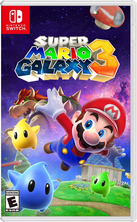 Super Mario Galaxy 3 For Nintendo Switch Cover Fan Made R