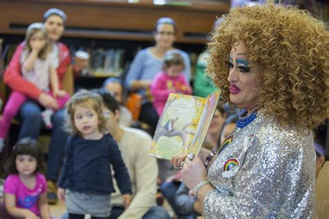 Library Brings Drag Queens Kids Together For Story Hour