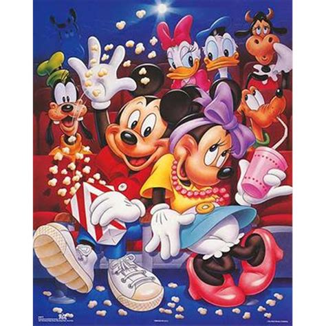 4 Disney Prints Mickey Mouse And Friends Goofy Movies