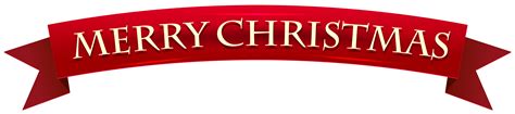 merry christmas banner clipart