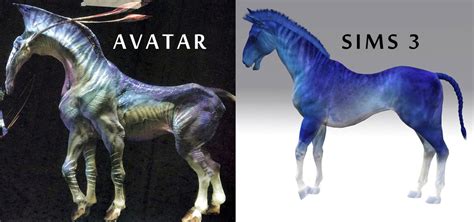 Mod The Sims Avatar Inspired Direhorse