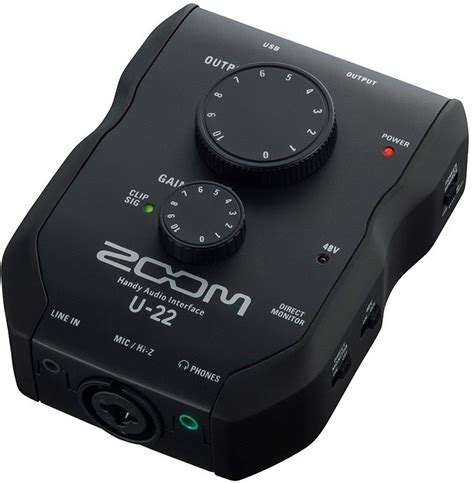 Zoom U 22 Portable Handy Audio Interface Zzounds