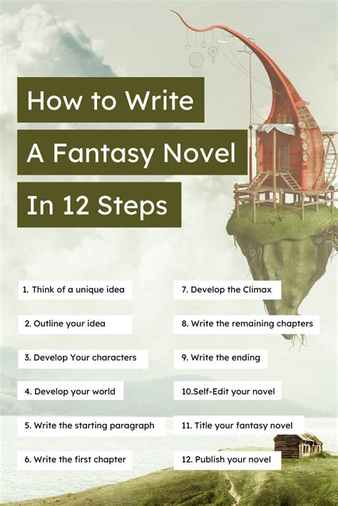 How To Write A Fantasy Novel In 12 Steps Imagine Forest
