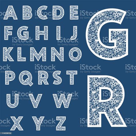 Templates For Cutting Out Letters Full English Alphabet May Be Used For