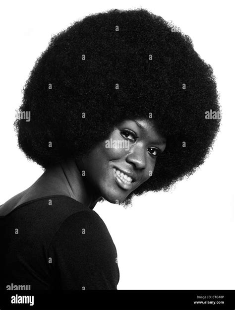 70s Afro Black Woman