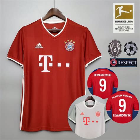 Tag der arbeit in deutschland. 2020 2021 Bayern Munich Home Football Jersey UCL Bayern ...