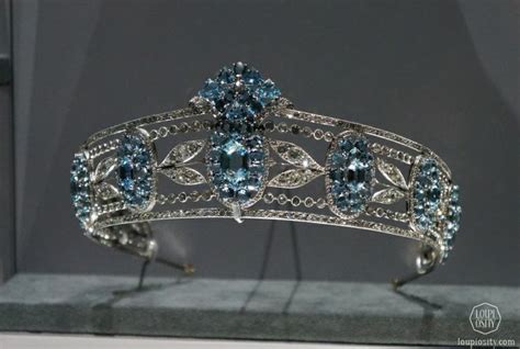 Clearer Photo Of The Hesketh Aquamarine Tiara At The Cartier Exhibition