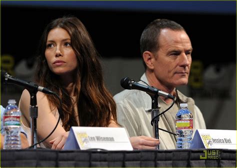 Colin Farrell And Jessica Biel Total Recall At Comic Con Photo
