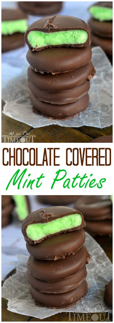 What is the recipe for soft peppermint candy? Chocolate Covered Mint Patties - Mom On Timeout
