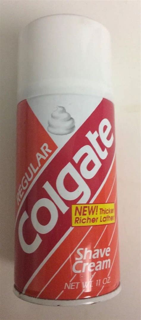 Colgate Shave Cream Shaving Foam 11 Oz Can Rich Thick Lather Original