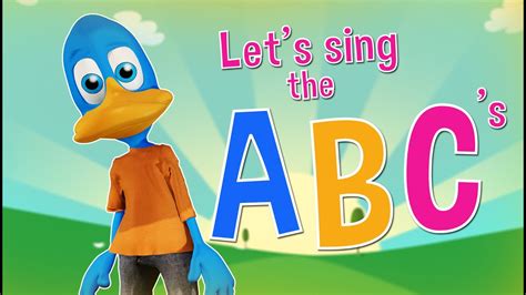 Lets Sing The Abcs Alphabet Song Youtube