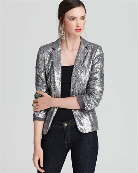 12 dressed up jackets you ll wear from now till new year s sequin jacket outfit sequin outfit