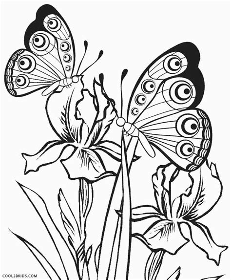 Students can work on lowercase letter b handwriting. Printable Butterfly Coloring Pages For Kids | Cool2bKids