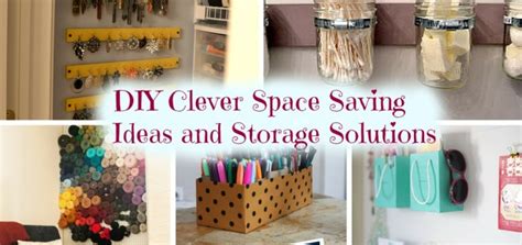 10 Diy Clever Space Saving Ideas And Storage Solutions