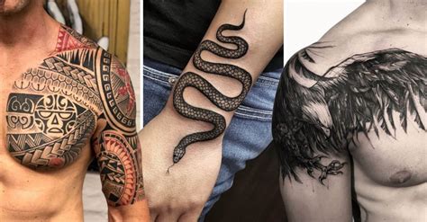 13 Diseños masculinos para inspirar tus próximos tatuajes