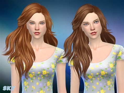 Sims 4 Ccs The Best Hair By Skysims