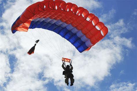 Firefighter Jumping Parachute Free Photo On Pixabay Pixabay
