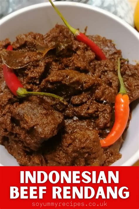 Beef Rendang The Real Deal Of Authentic Indonesian Dried Beef Curry