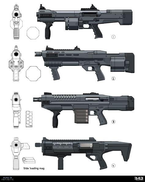 David Heidhoff Halo Infinite Weapons And Prop Concepts