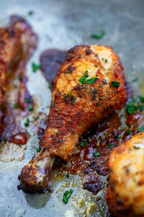 baked chicken drumsticks with crispy skin and juicy chicken recipe drumstick recipes