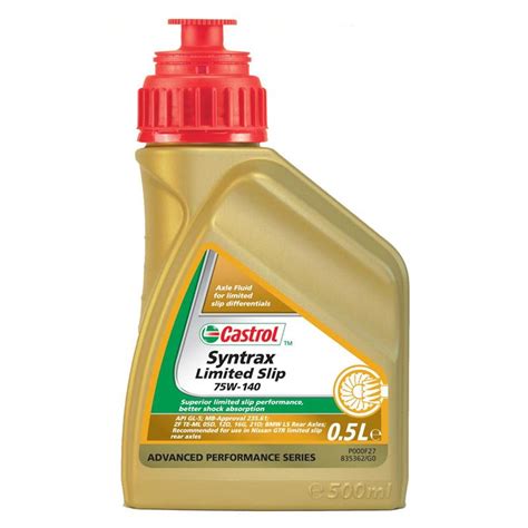 Castrol Syntrax Limited Slip 75w 140 500ml Ls Hypoidgetriebeöl Saf Xj Ebay