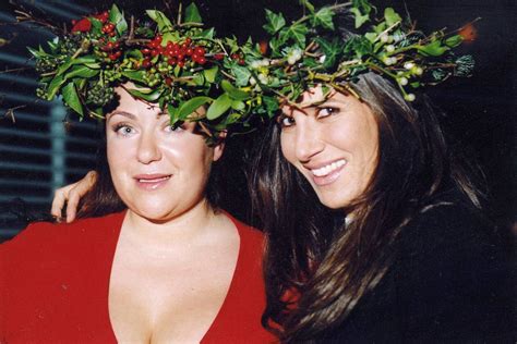 Kate Reardon And Annabel Rivkins Christmas Party Tamara Mellon