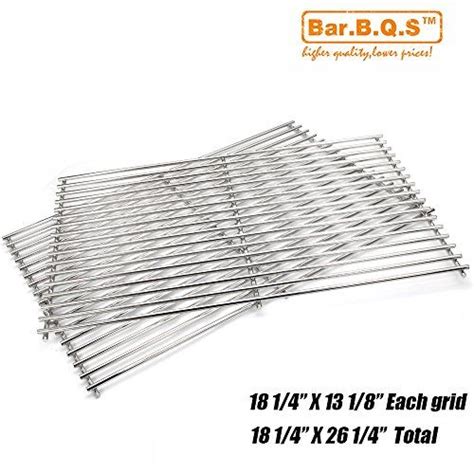 Barbqs Ss66652 2 Pack Stainless Steel Cooking Grid Replacement For