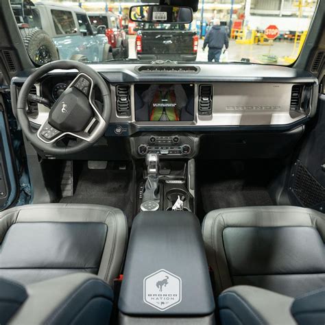 Take A Look At A Real Navy Pier Interior Of The 2021 Ford Bronco First