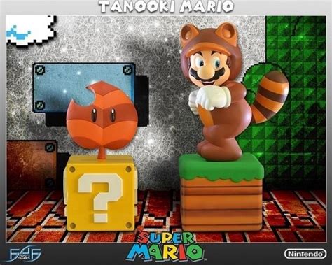 First4figures Super Mario Tanooki Statue Exclusive